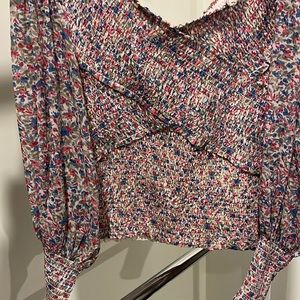 BB Dakota floral blouse
